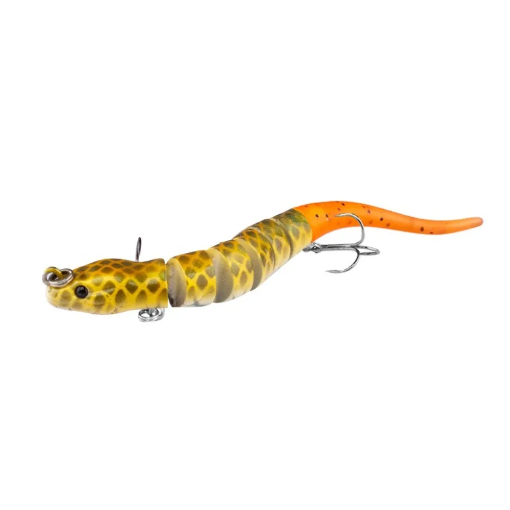 Señuelo Swimbait multi-segmento con olor a pescado para pesca - imagen 5