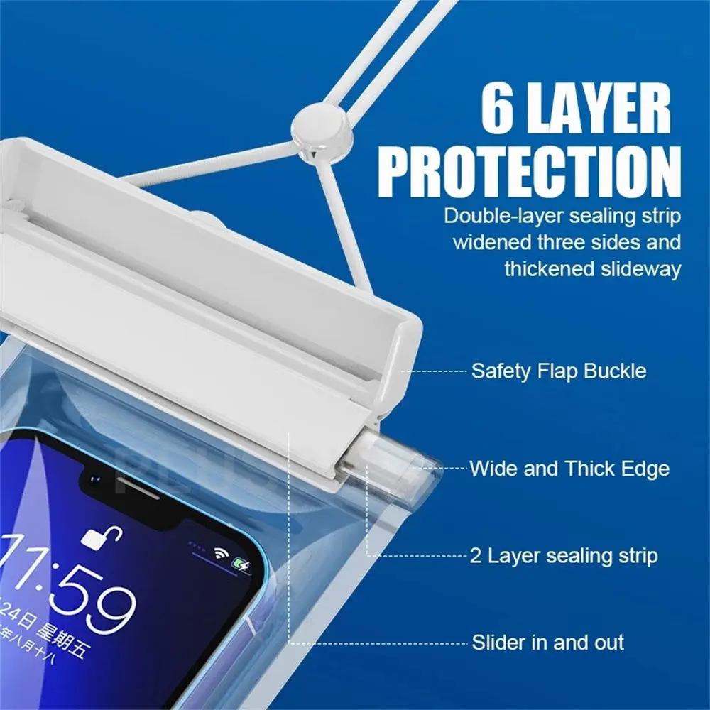 Funda estanca IPX8 universal para móvil hasta 7" - imagen 3