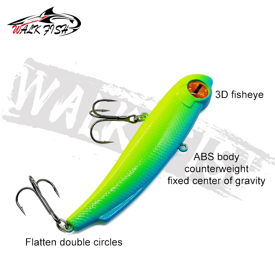 Swimbait Rattlin Walk Fish – Señuelo articulado - imagen 3