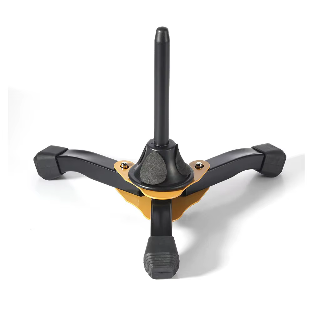 Soporte trípode plegable para clarinete y flauta – Base estable en negro - imagen 3