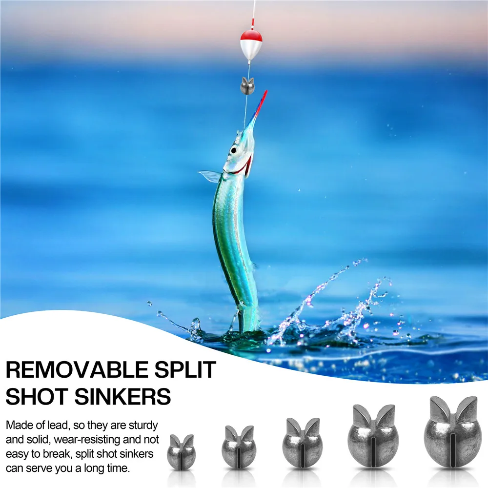 Plomos para lubina – Set extraíbles redondos de pesca - imagen 4