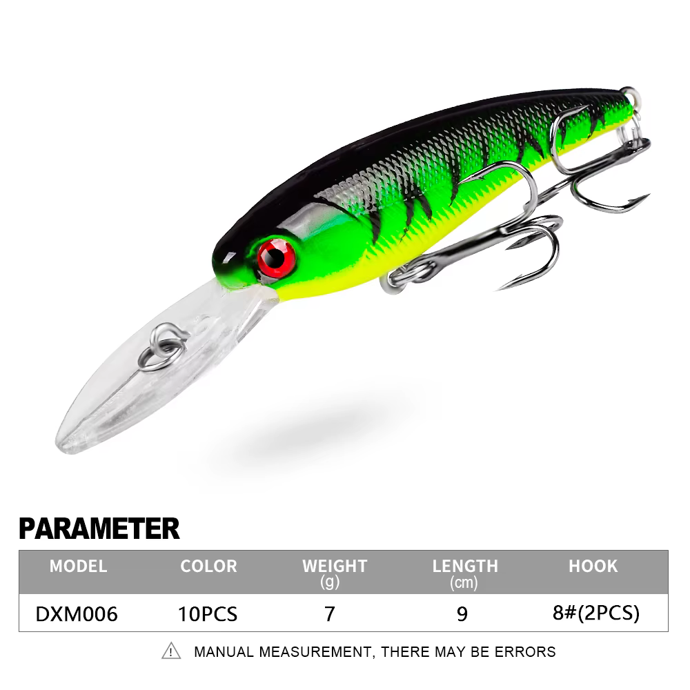 Swimbait flotante 90mm con triples 7g - imagen 4