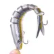 Señuelo articulado para lucio multi-sección – arrastre y carpa