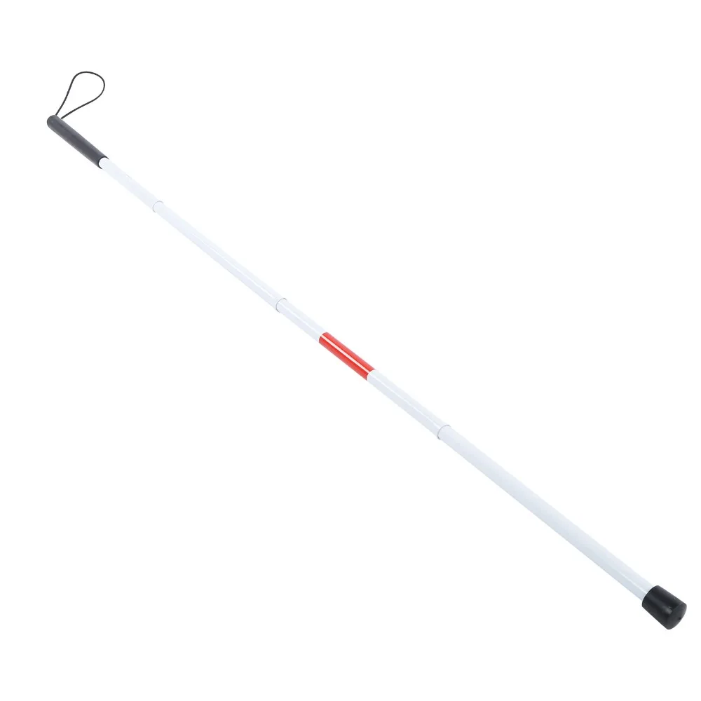 Bastón plegable para invidentes reflectante de aluminio antideslizante - imagen 3