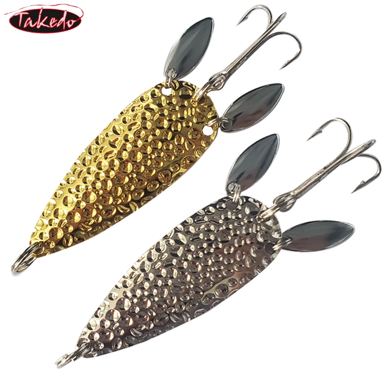 Cuchara de pesca TAKEDO SP03 25g – Ideal para curricán y spinning - imagen 4