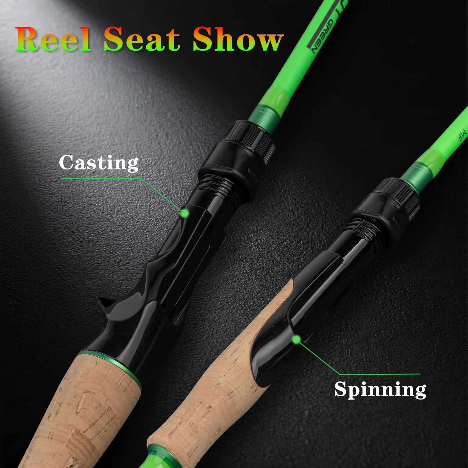 Mavllos Scout Bass caña spinning ligera – Acción moderada-rápida 1,8m - imagen 5
