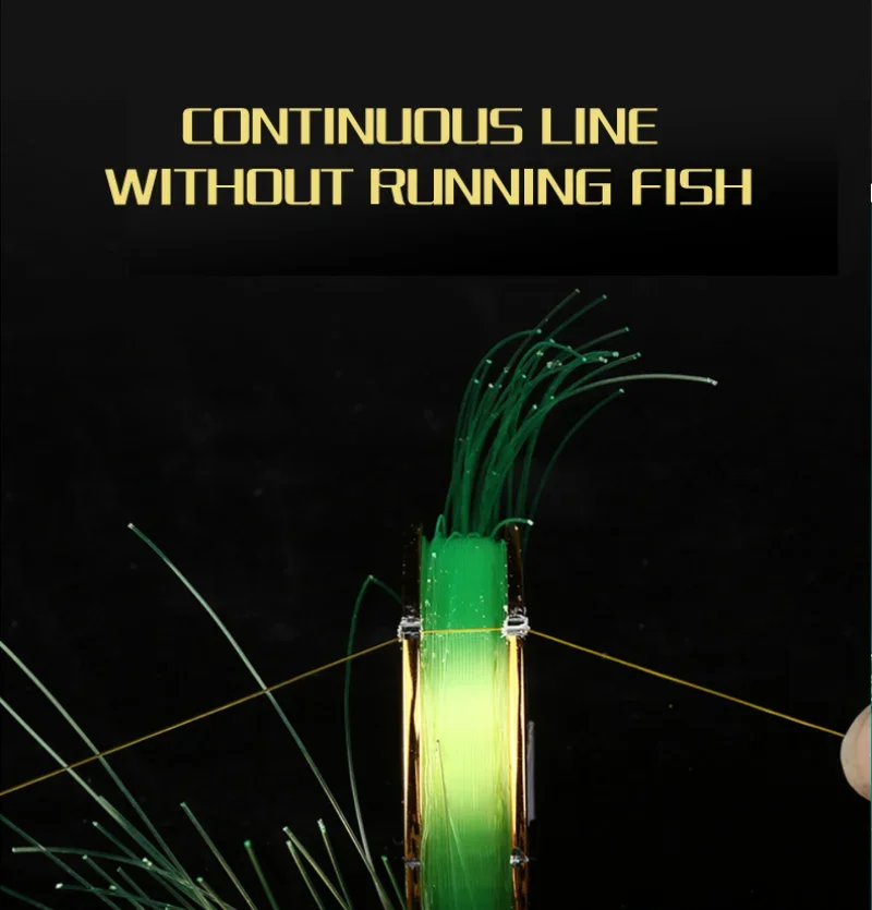 Lubina: Caña con recubrimiento de fluorocarbono y hilo nailon dorado - imagen 3