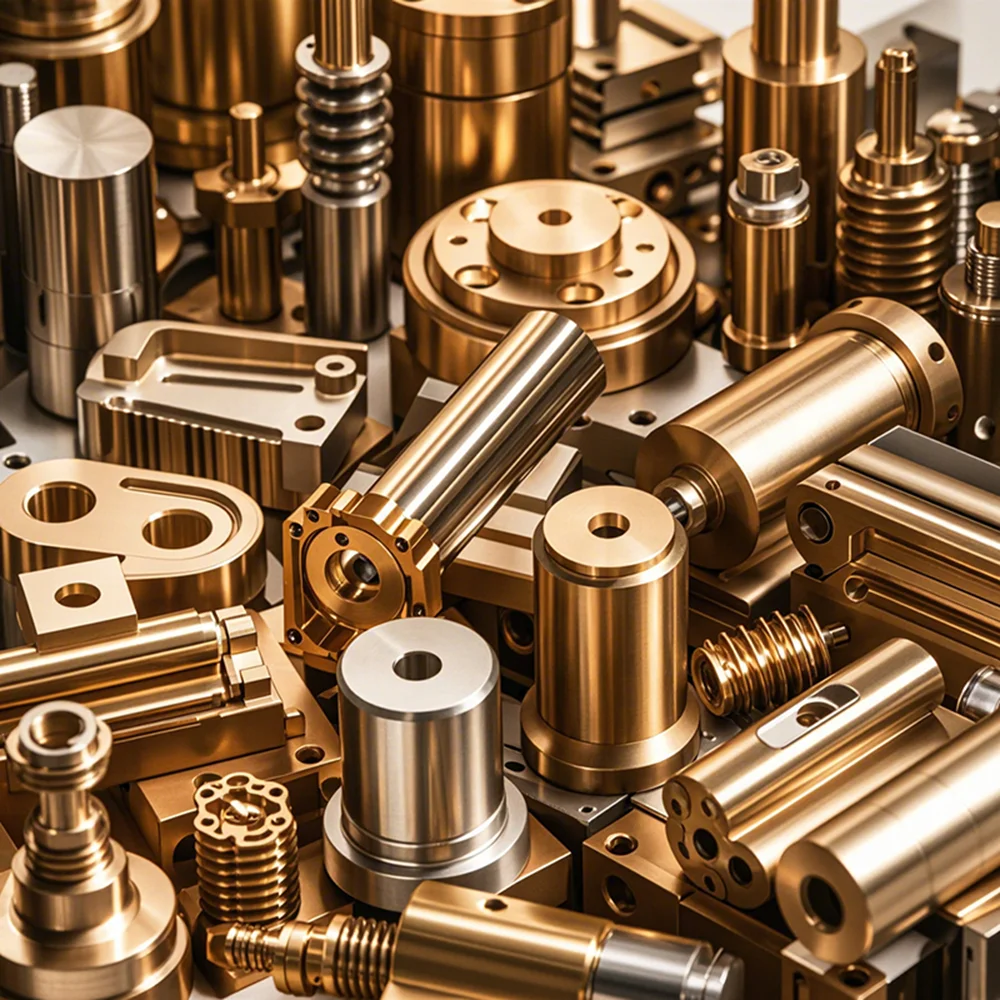 Mecanizado CNC de aluminio, bronce y latón con torneado y fresado - imagen 4