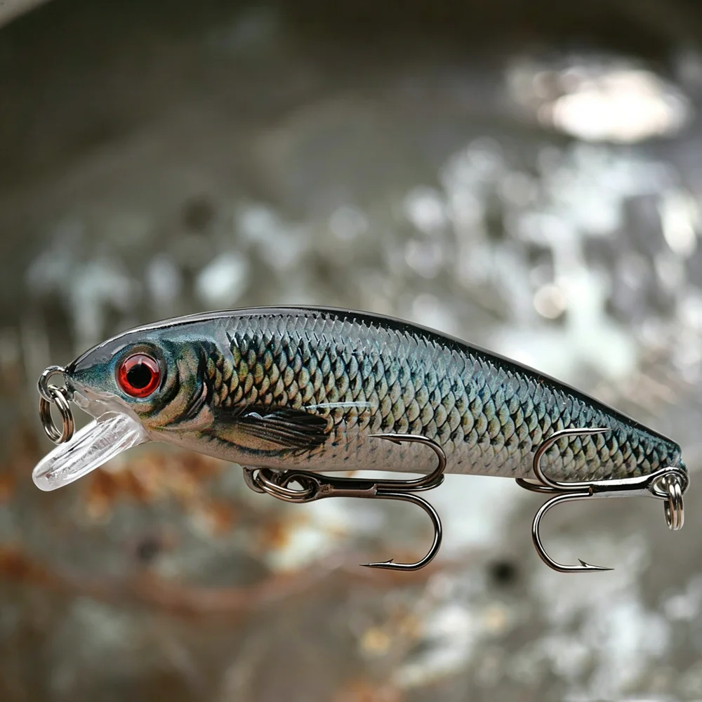 Wobblers Minnow para lubina y perca, acción Jerkbait - imagen 5