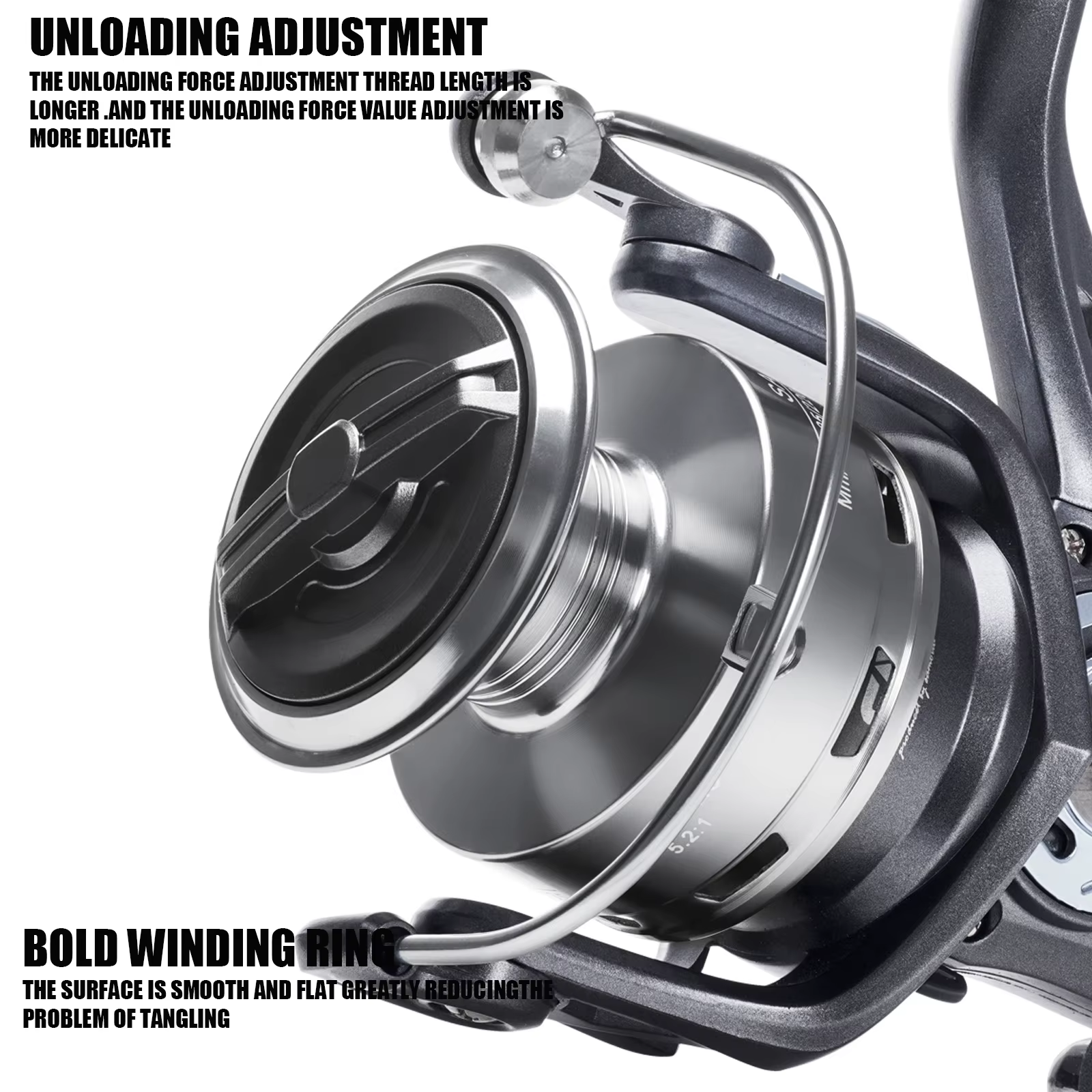 Carrete Spinning Samolla 1000-7000 – 10KG agua salada - imagen 3
