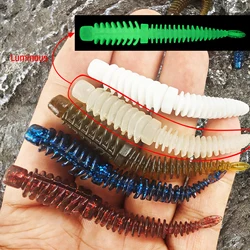 Vinilos TPE para pesca FREE FISHER Worms – cola aguja olor a pescado