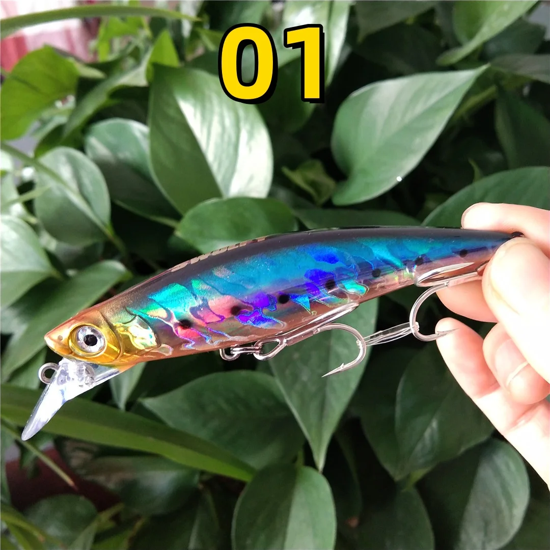 Swolfy Wobbler Minnow hundido – gran distancia para lucio y lubina - imagen 4