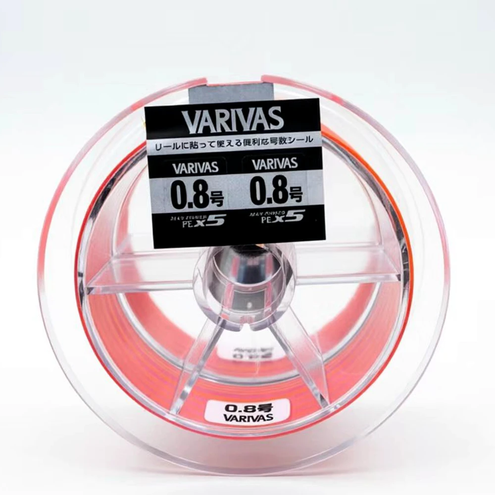 Varivas Max Power X5 PE línea trenzada japonesa Super Trout Advance