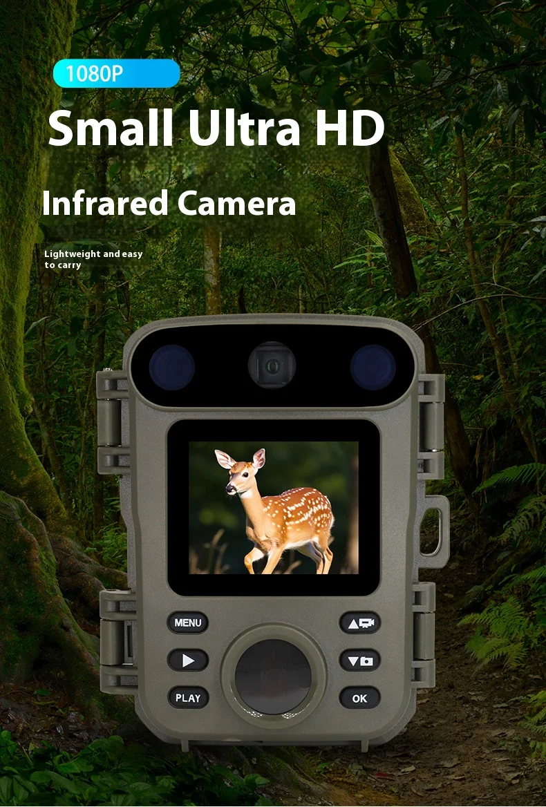 Cámara infrarroja 1080p HD visión nocturna