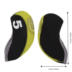 Fundas elásticas de neopreno antirrayaduras para palos de golf