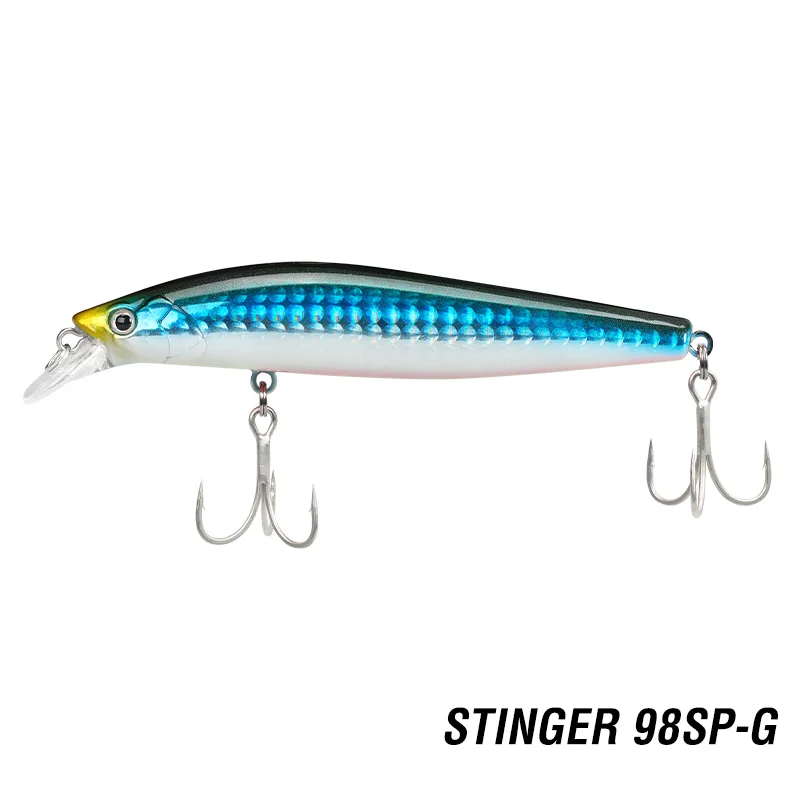 TSURINOYA STINGER 98SP jerkbait suspendido minnow para lubina - imagen 3