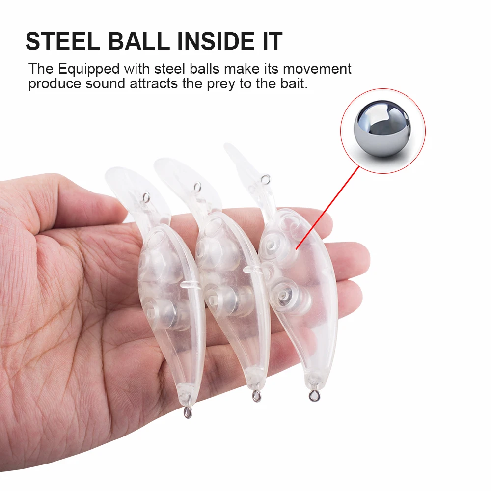 Hanlin Wobbler flotante 10cm 13g para pesca de trucha - imagen 2