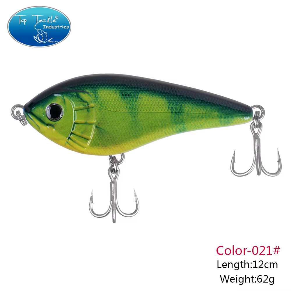 Señuelo para Lucio CF 120mm – Hundimiento lento para pesca profunda - imagen 2