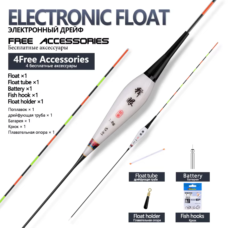 Nano flotador compuesto CR322 para carpa cruciana – sensible - imagen 3