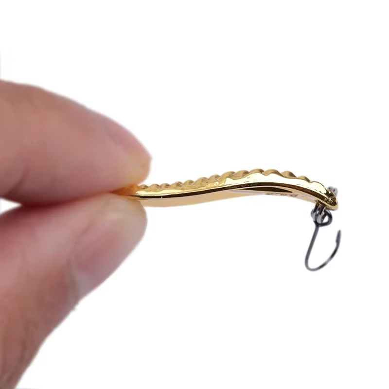 OUTKIT Mini Señuelo Giratorio Metal - Cebo Trucha y Pez Pequeño - imagen 5