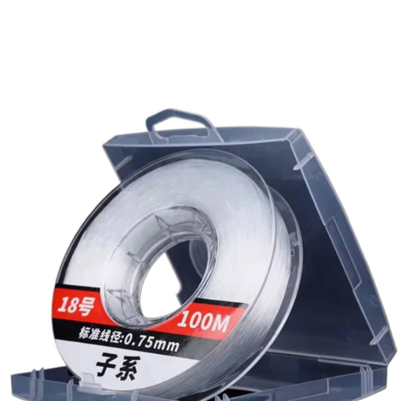 Línea de nailon para carpa negra 100 m - tippet ultrarresistente - imagen 5