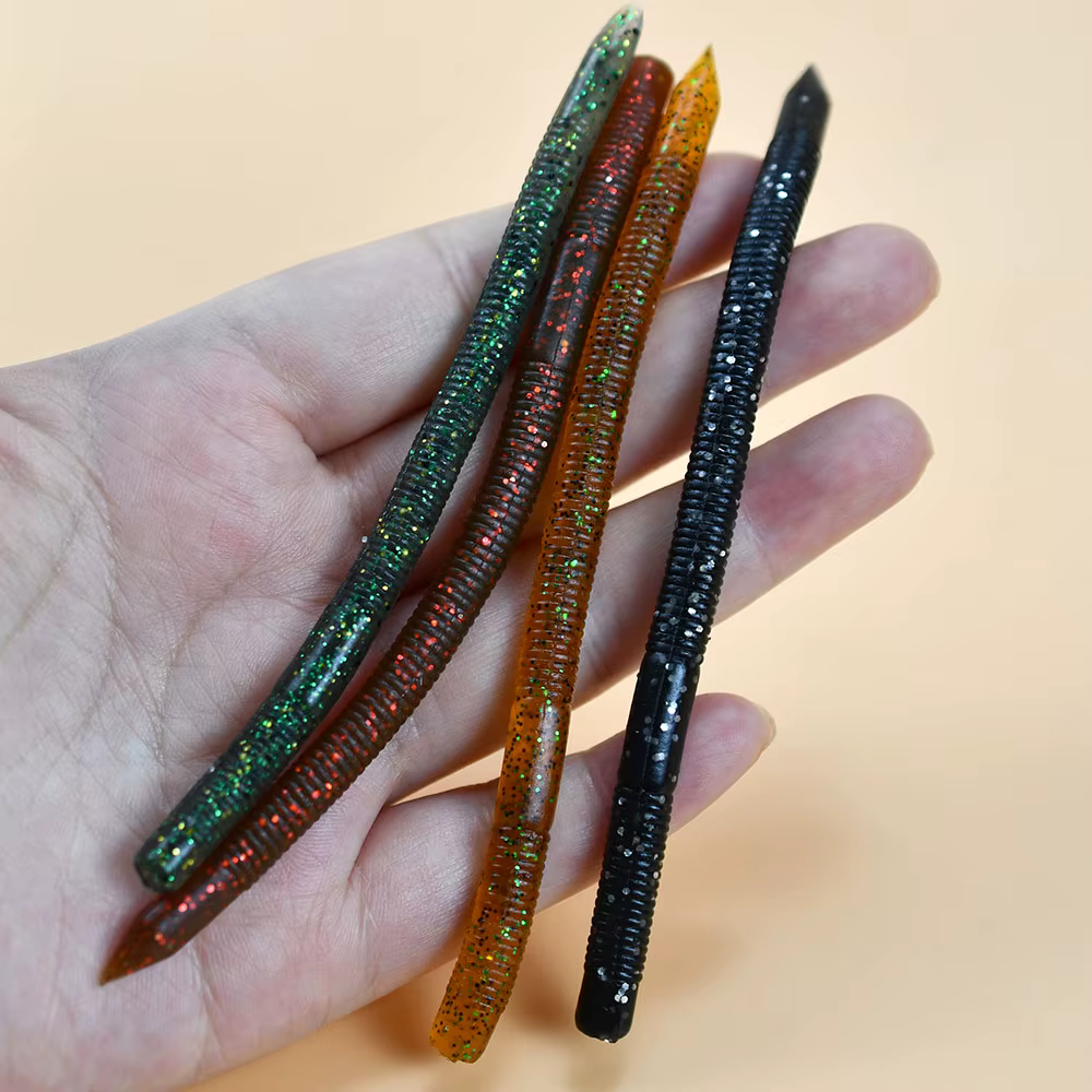 Senko Señuelos blandos para lubina – Vinilos multicolor - imagen 5