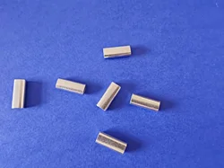 Tubo plano de aluminio para doble fishline de 2 mm, alta resistencia