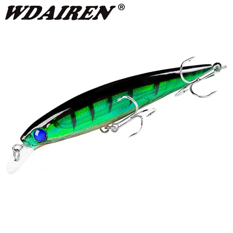 Crankbait Minnow flotante 11cm 13,5g – Señuelo perca lucio carpa - imagen 4