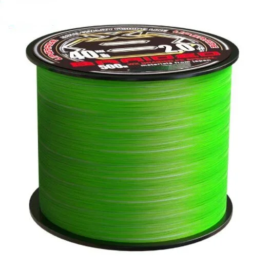 Trenzada PE X8 Japón verde/blanco para lubina y carpa - imagen 4