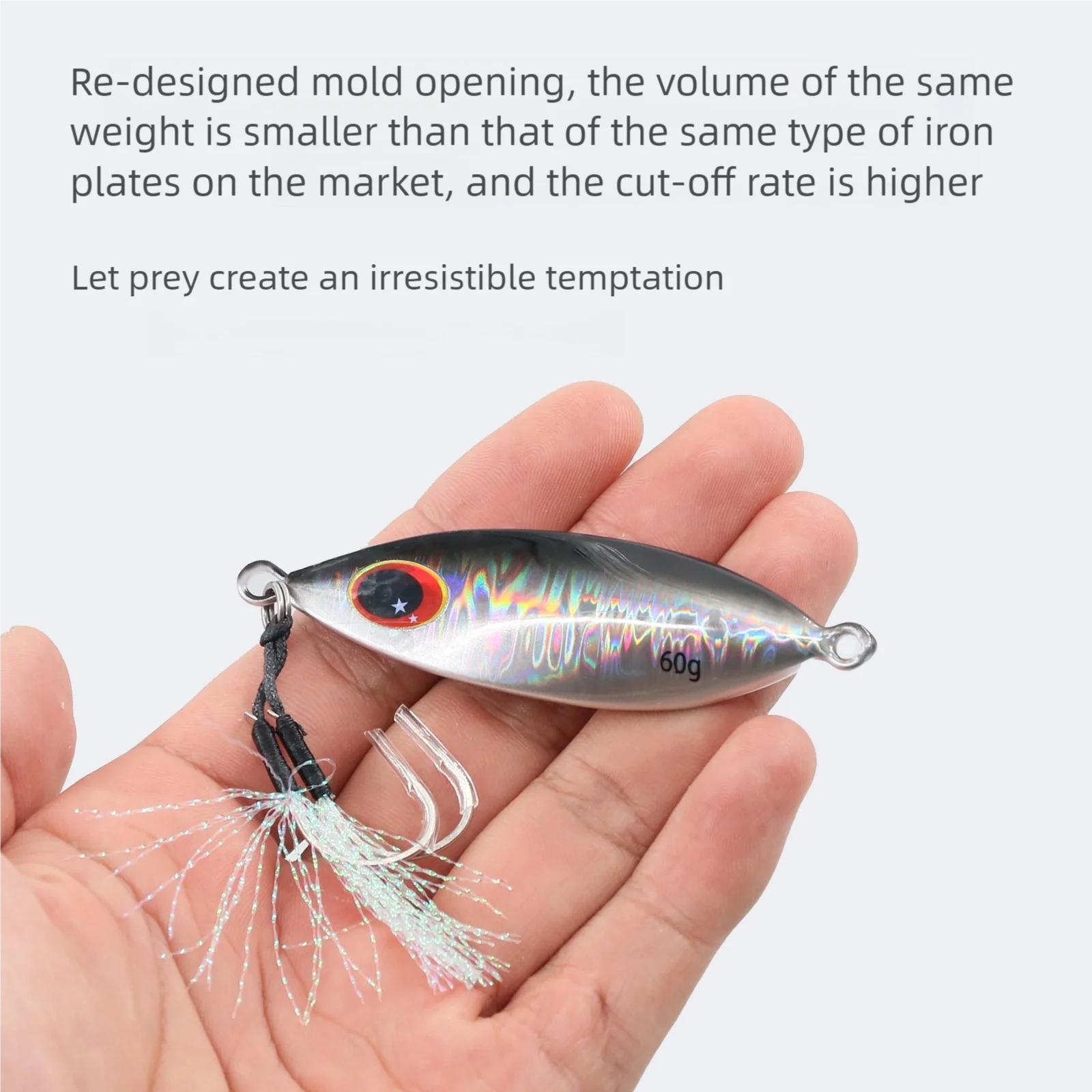 Jig VIB para lubina y trucha – Señuelo vibrante agua salada y dulce - imagen 3