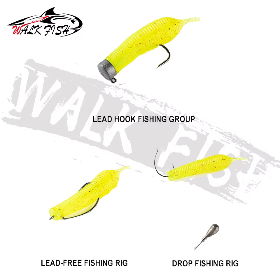 Walk Fish Swimbait TPR flotante - Señuelo de lubina y carpa - imagen 2