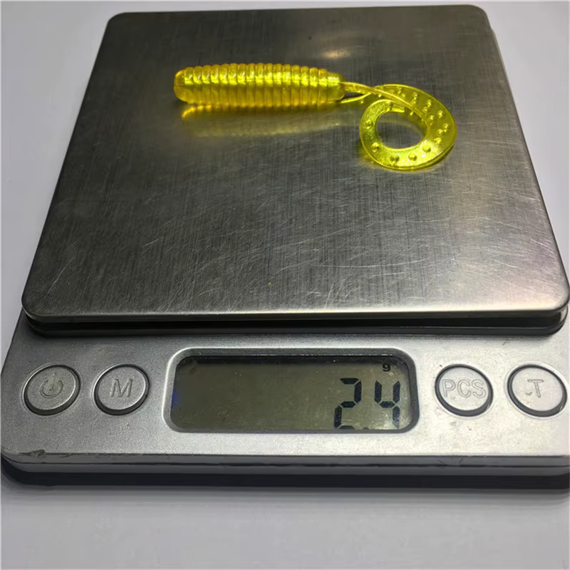 Señuelo de Vinilo Jig Wobbler con Sabor a Camarón para Lubina - imagen 3