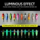 ShareShark 2 Box señuelos luminosos para calamar de pesca nocturna - imagen 2