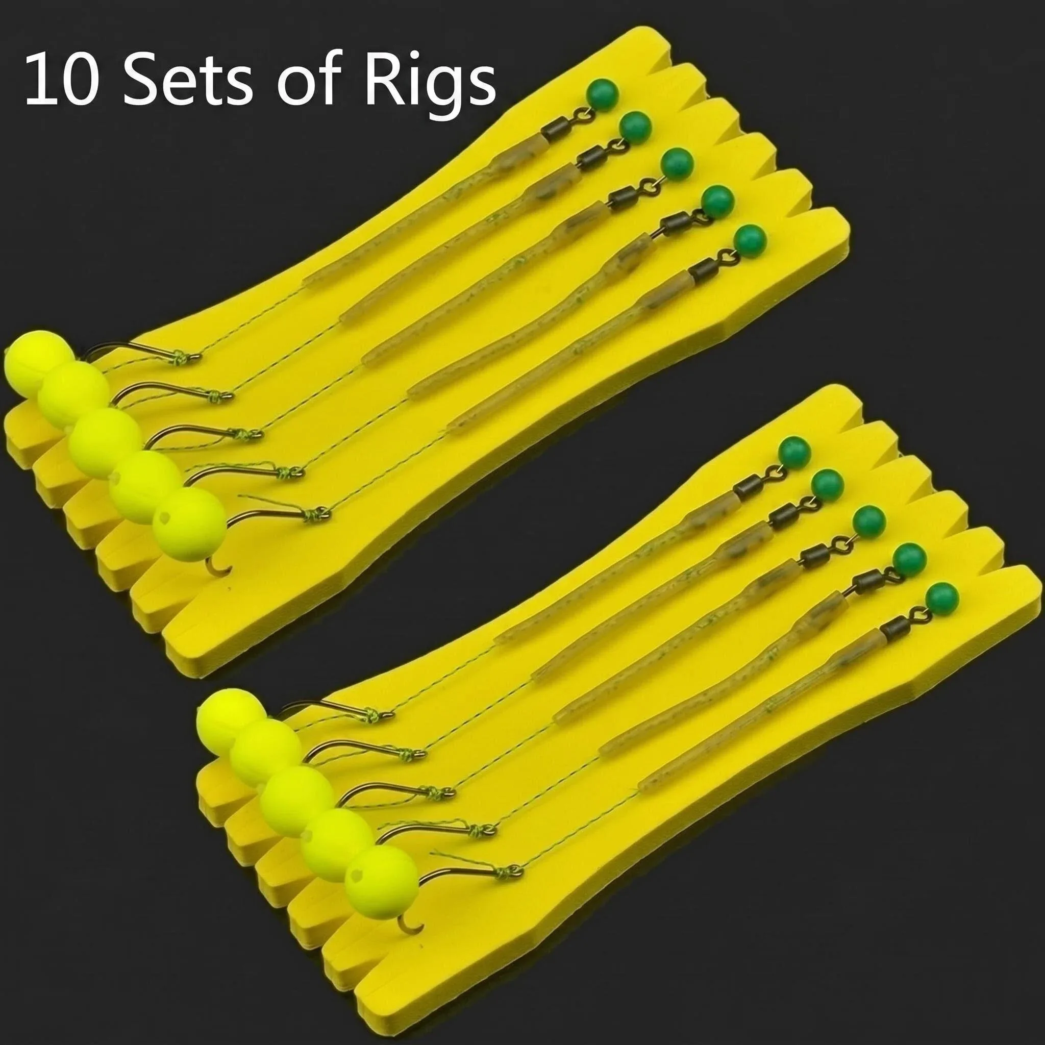 Anzuelos de giro para carpa prefabricados para señuelos y cebos - imagen 5