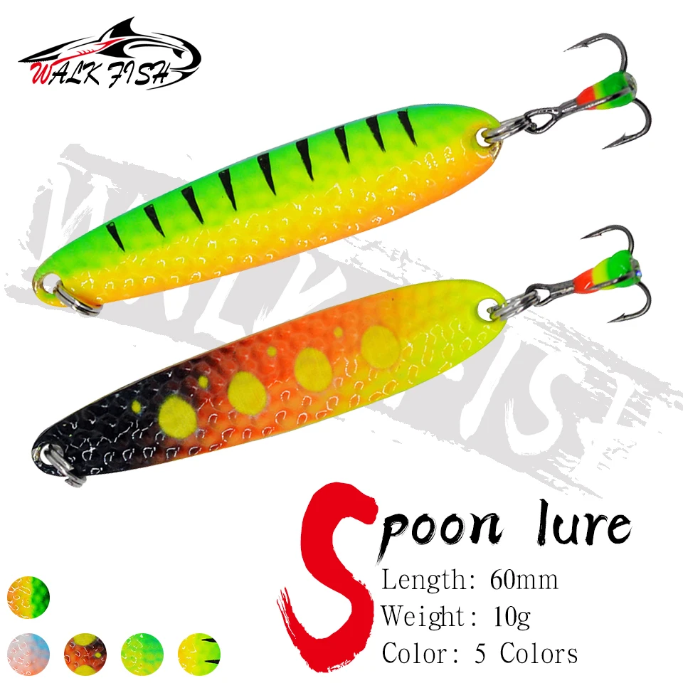 Walk Fish Spoon Cuchara – Señuelo metálico para hielo - imagen 3