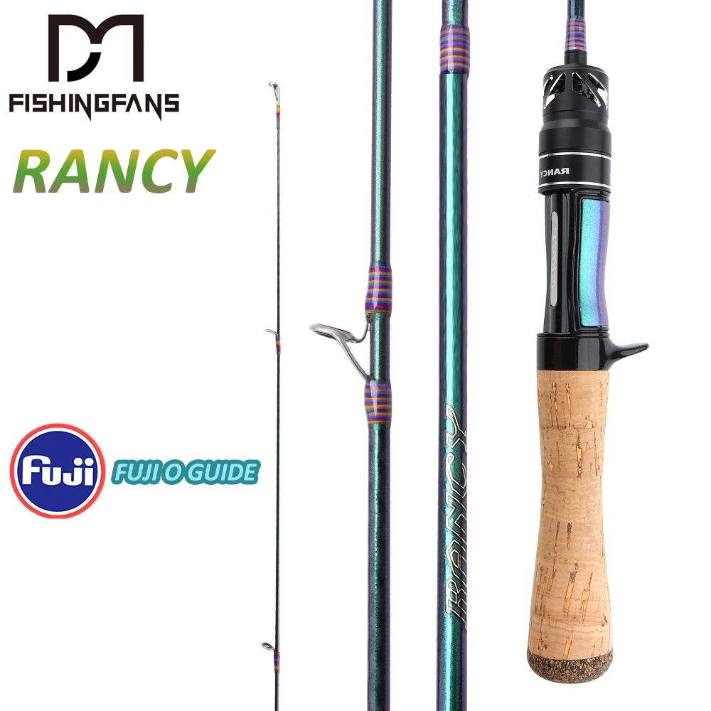 FISHINGFANS RANCY FUJI Guide UL caña ultraligera de punta sólida