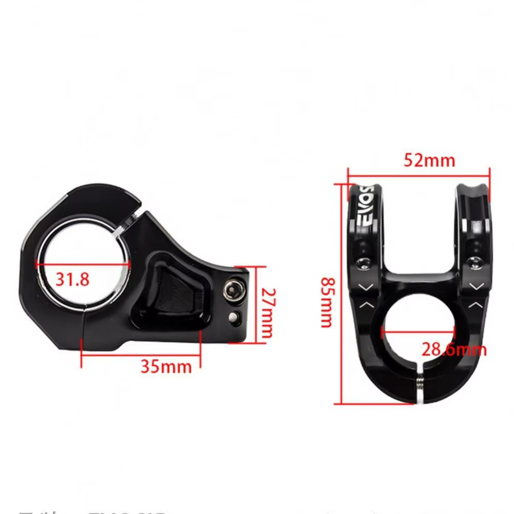 Potencia de manillar CNC ajustable y anodizada para MTB - imagen 5