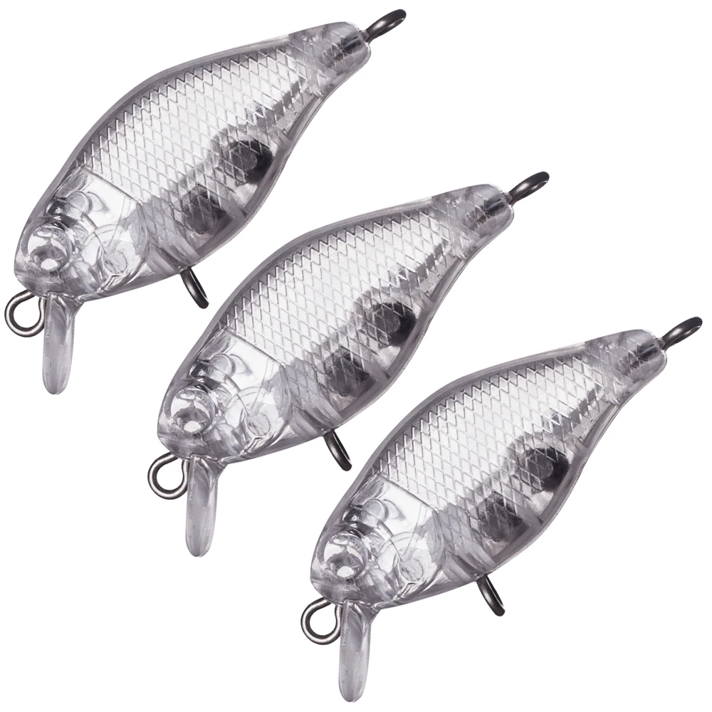 Cuerpo de crankbait sin pintar para personalizar
