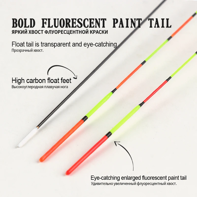 Cola fluorescente del flotador para visibilidad a distancia