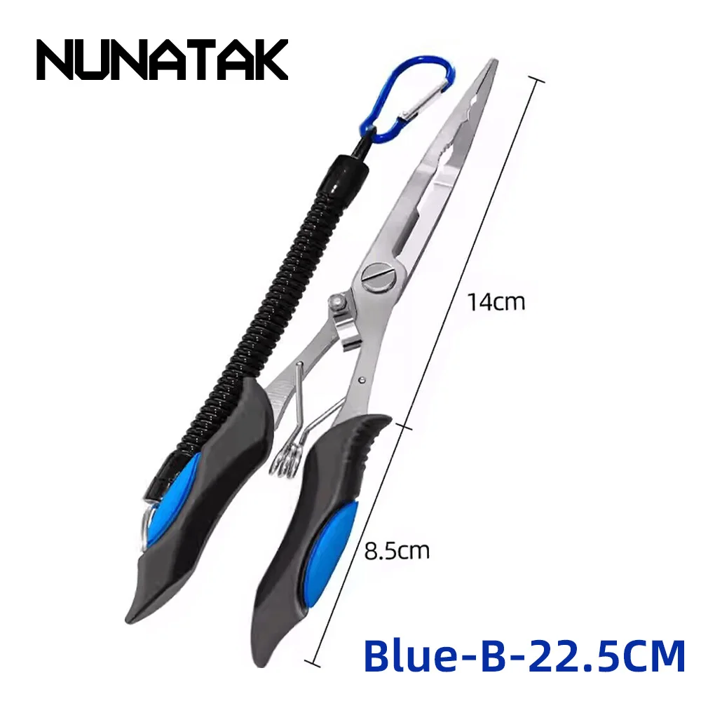Alicates de pesca extensibles con tijeras afiladas NUNATAK - imagen 3