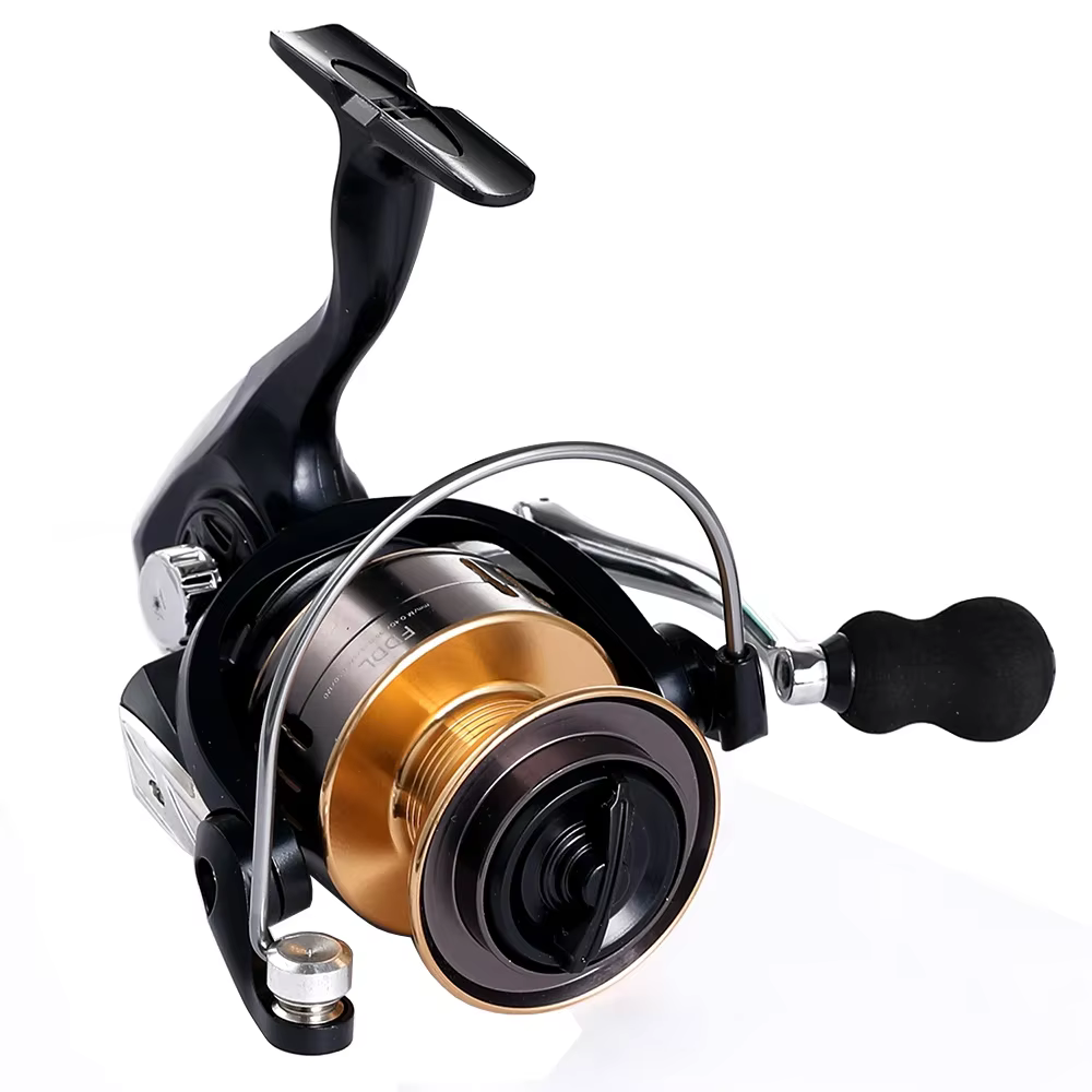 Carrete Spinning Ultraligero 5.2:1 Bobina metálica agua dulce y salada - imagen 4