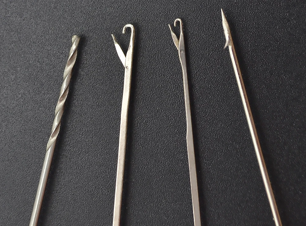 Herramientas de pesca organizadas en kit