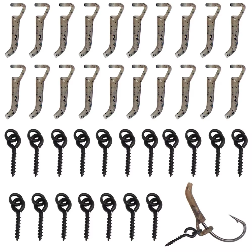 Kit de aparejos para carpa con alineadores D y mangas gancho