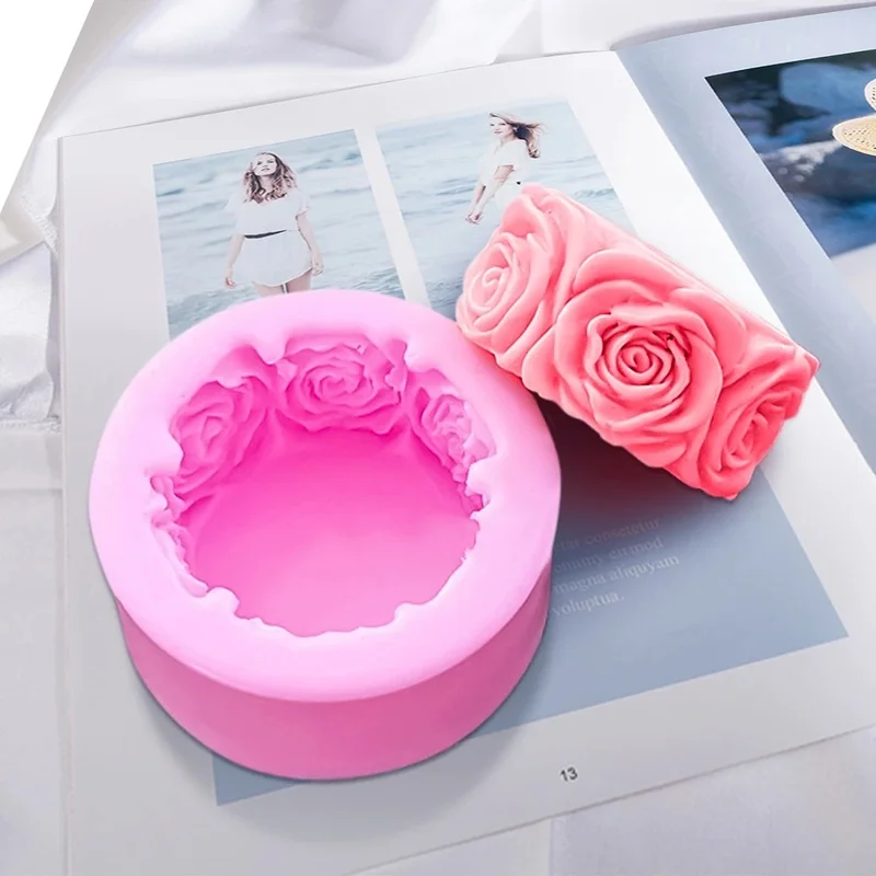 Vinilo 3D flores rosadas para depredadores