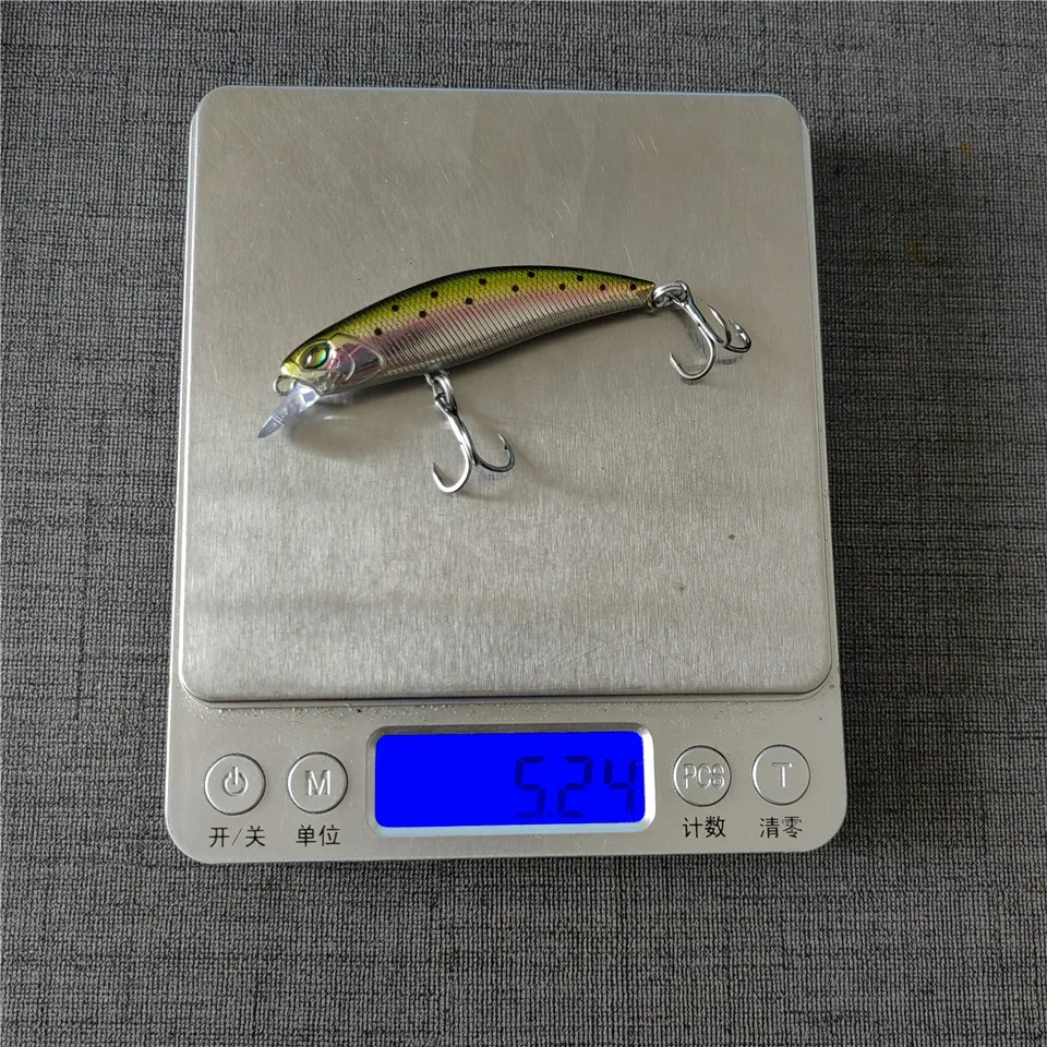 SWOLFY 60S señuelo de pesca río hundido cebo duro para pececillos - imagen 3