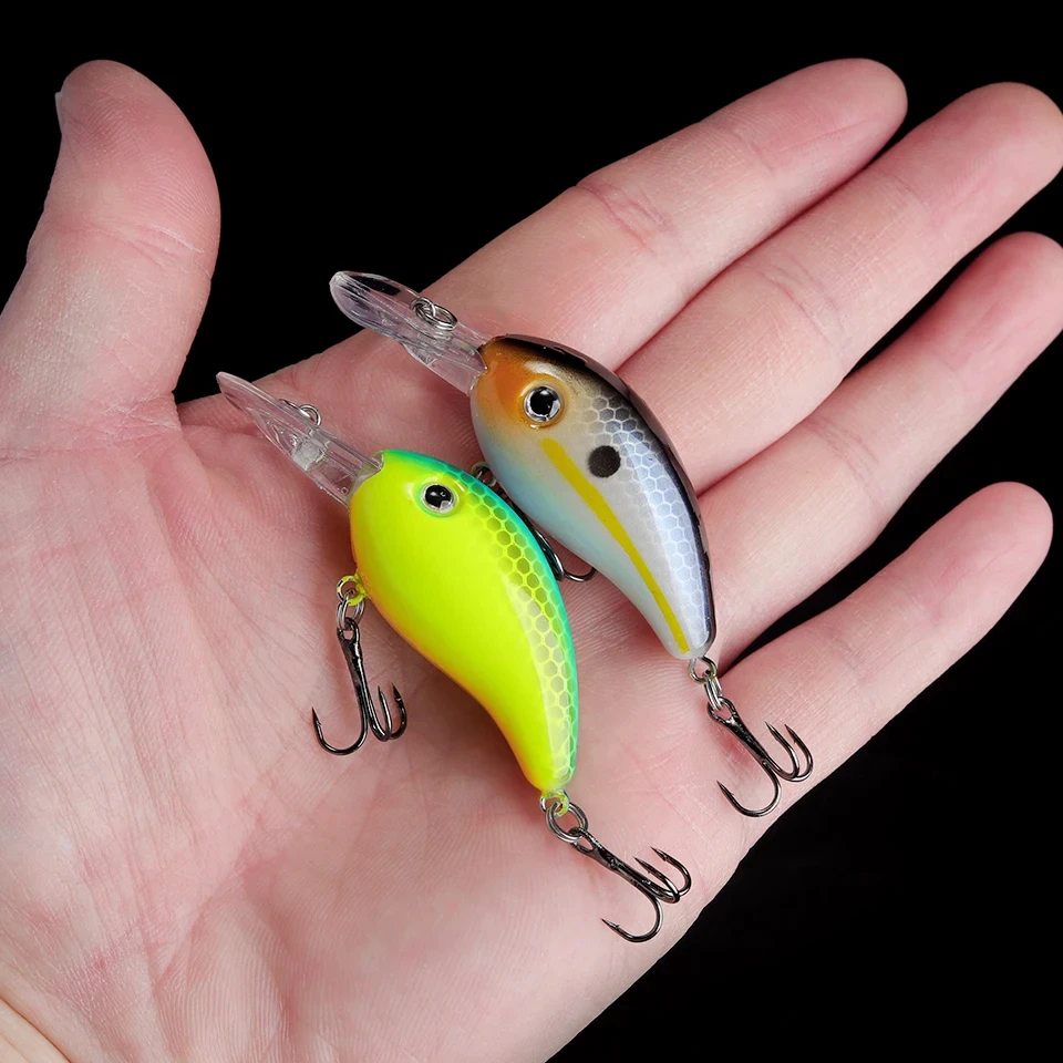 Walk Fish-Mini Crankbaits Señuelos flotantes 43mm 5g para lucio y perca - imagen 2