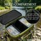 JOSBY bolsa de pesca multifuncional para cebo y equipo, gran capacidad - imagen 3