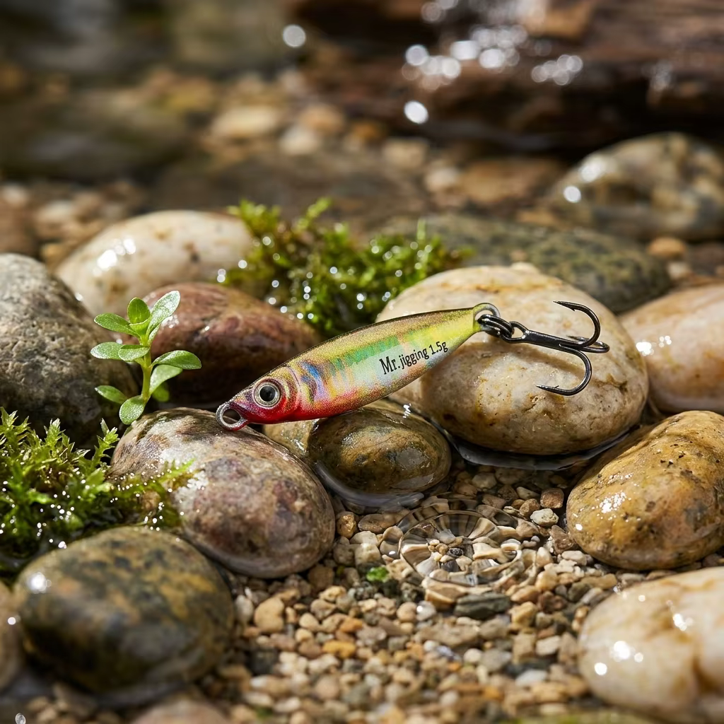 Señuelo 3D VIB Metal Jig para Bass y Minnow en Arroyos - imagen 3