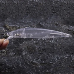 Señuelos Minnow sin pintar con sonajero para agua media Dr.Holife