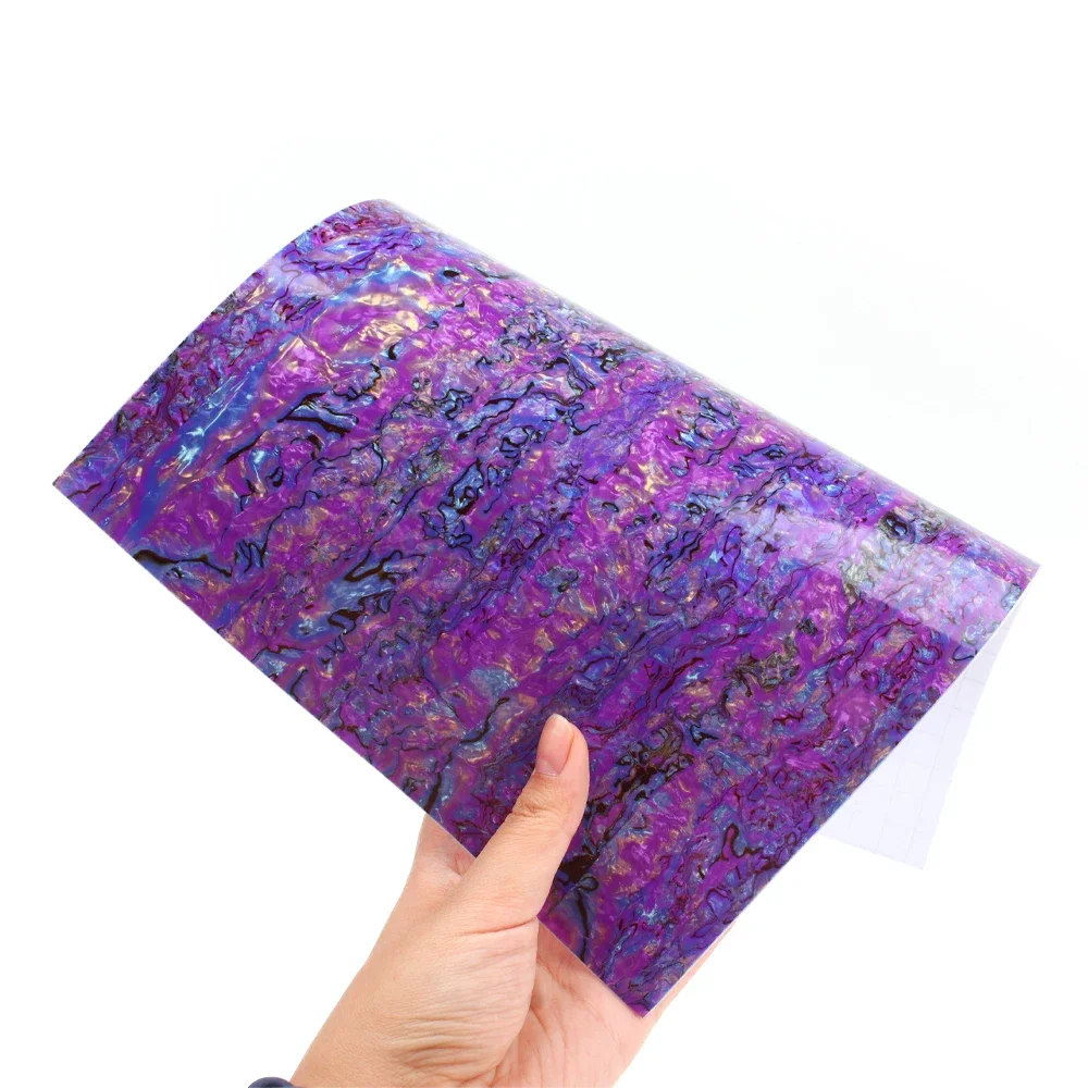 Vtwins lámina adhesiva Paua flexible de abulón para decoración - imagen 2